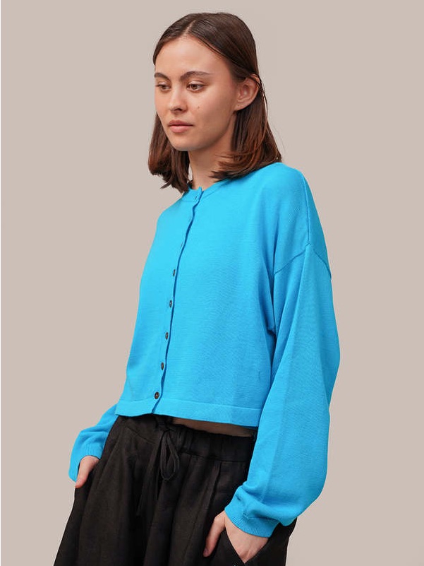 Cordera Bright Blue Cardigan